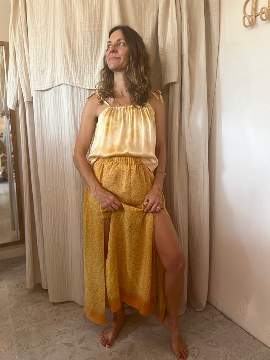 Jupe en soie 🌻