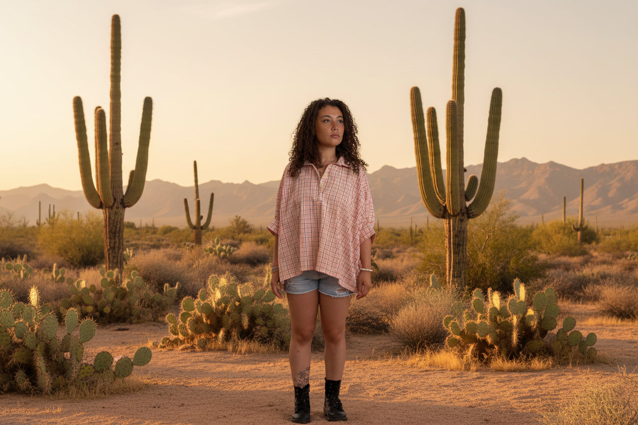 Top Cerise fines rayures  🩷🧡💛🤍