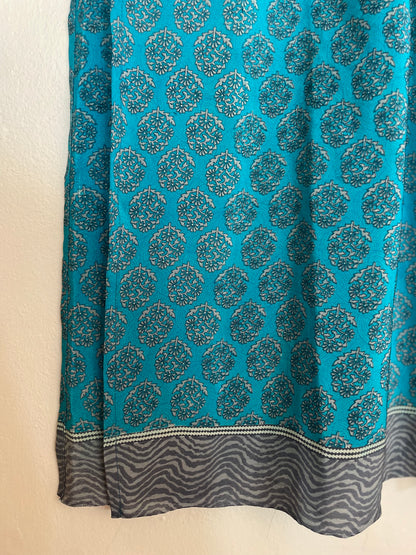 Jupe en soie 🩵🫐