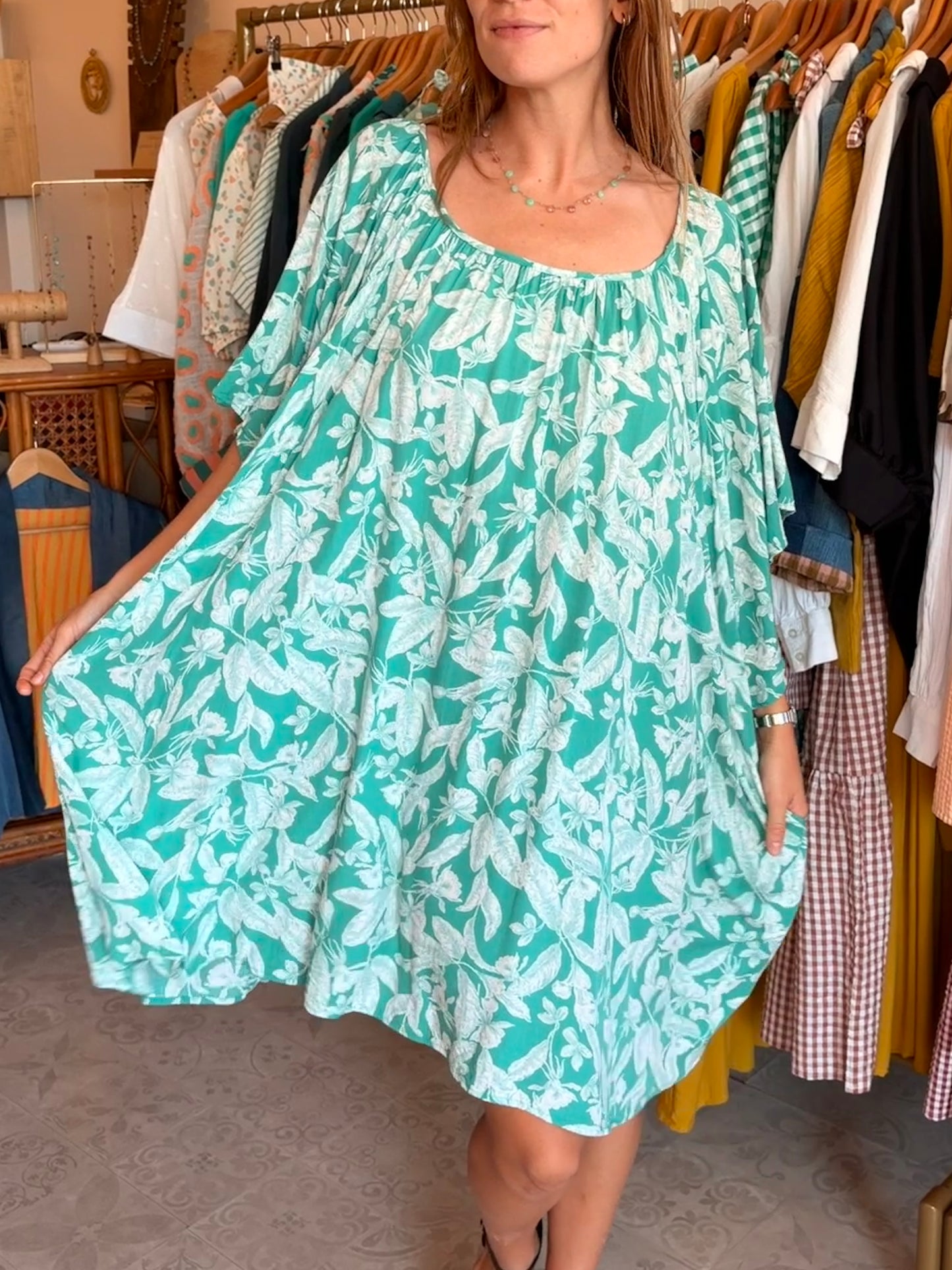 Robe Playa courte 💙💚