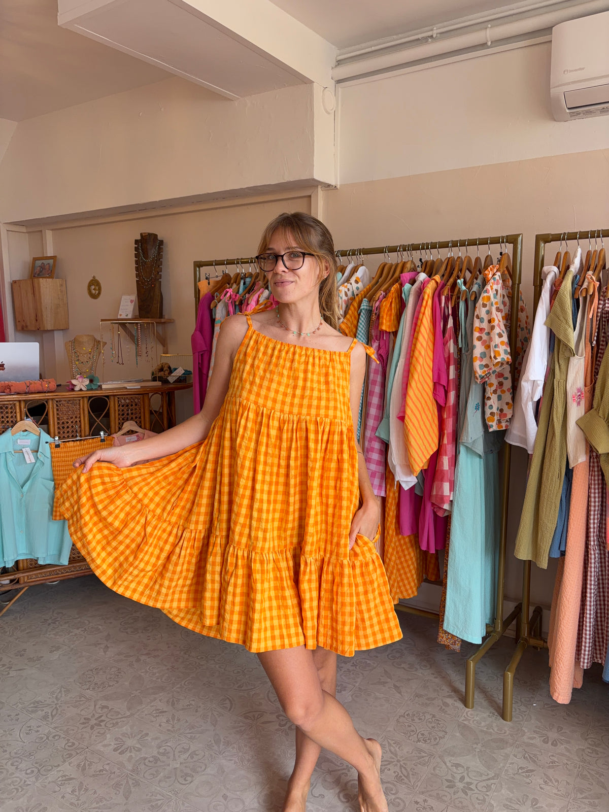 Robe Denise Courte 🧡
