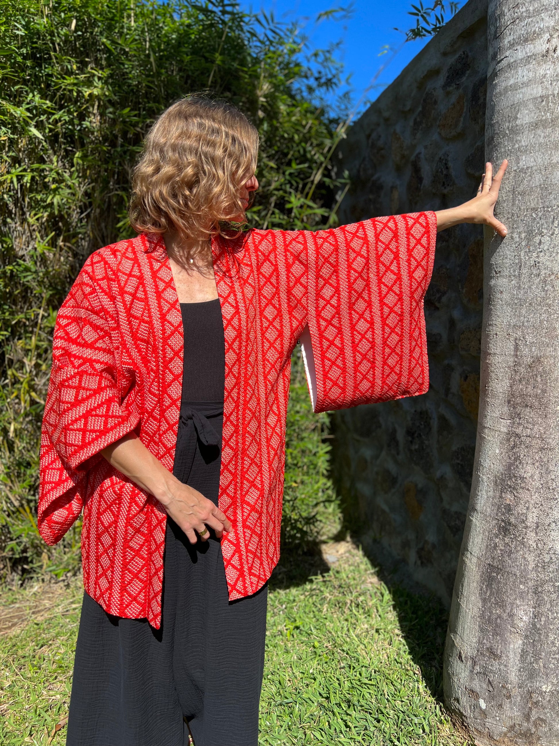 Kimono Shibori Red | almamaren.