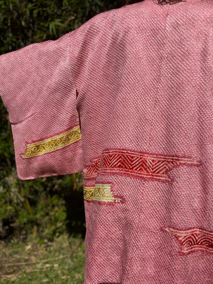 Kimono Shibori Pink Old | almamaren.