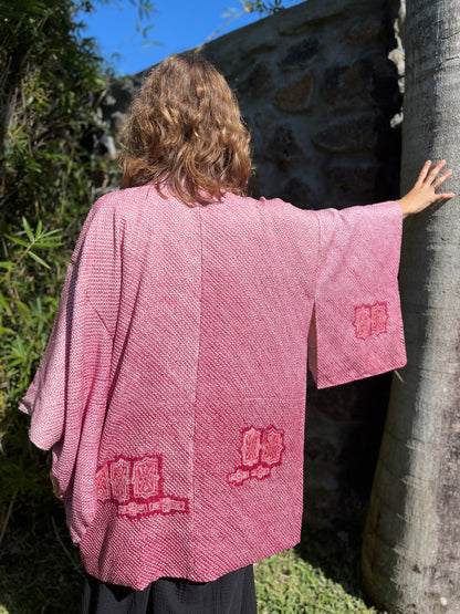 Kimono Shibori Magenta | almamaren.